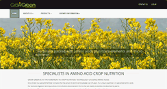 Desktop Screenshot of growgreenfertiliser.com